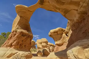 View Through Prints: Metate Arch, Devils Garden, Grand Staircase Escalante National Monument