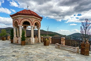 Altar Prints: Meteora, ancient holy Monastery of Varlaam, UNESCO, Kalabaka, Greece