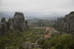 Images Dated 21st September 2008: Meteora, UNESCO World Heritage Site, Greece, Europe