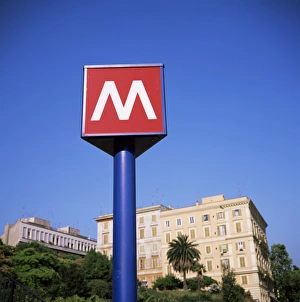 Metro sign