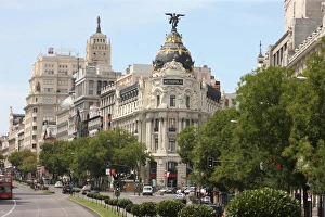 Metropolis Building, Madrid, Spain, Europe