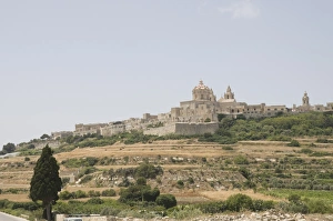 Images Dated 10th June 2008: Metropolitan Cathedral in Mdina, the fortress city, Malta, Europe