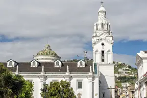 South American Latin America Prints: Metropolitan Cathedral, Quito, UNESCO World Heritage Site