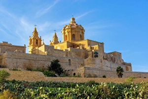 Touristic Prints: The Metropolitan Cathedral of Saint Paul, Mdina, Malta