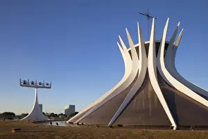 Brasilia Prints: Metropolitan Cathedral, UNESCO World Heritage Site
