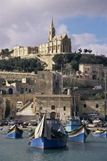 Maltese Prints: Mgar harbour