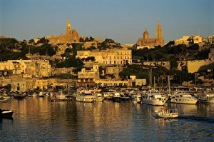 Mgarr harbour, Gozo, Malta, Mediterranean, Europe