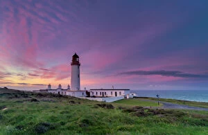 Ethereal Gallery: Mid-summer sunrise over The Mull of Galloway Lighthouse