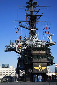 San Diego Prints: Midway Aircraft Carrier Museum, San Diego, California, United States of America