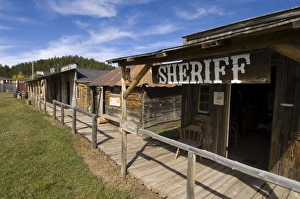 Images Dated 28th September 2007: Four Mile Old West Town, Custer, Black Hills, South Dakota, United States of America