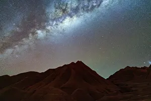 Wonders Prints: Milky Way, Devil's Desert or Desierto del Diablo, Puna, Salta, Argentina