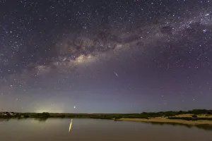 Western Australia Prints: The Milky Way at night in Cape Range National Park
