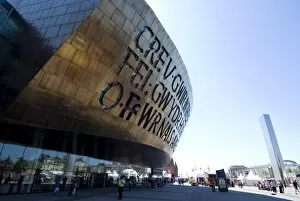 Images Dated 30th May 2009: Millennium Centre, Cardiff Bay, Cardiff, Wales, United Kingdom, Europe