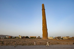 Herat Prints: Minaret in Herat, Afghanistan, Asia