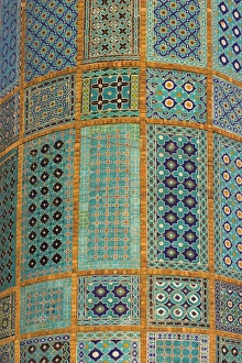Minaret of Shrine of Hazrat Ali, who was assassinated in 661, Mazar-I-Sharif