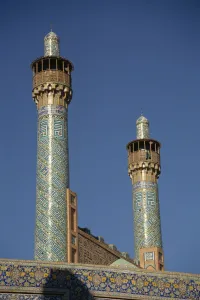 Esfahan Prints: Minarets of the Emam Mosque