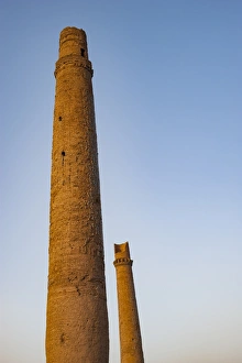 Herat Prints: Minarets in Herat, Afghanistan, Asia
