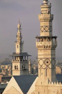 Damascus Prints: Minarets of Omayade mosque
