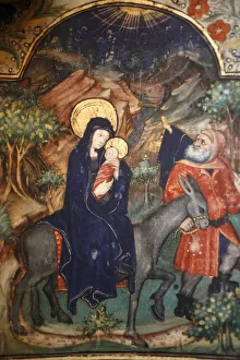 Images Dated 10th February 2000: Miniature in St. Gatien Cathedral Chapter House, Tours, Indre-et-Loire, France, Europe