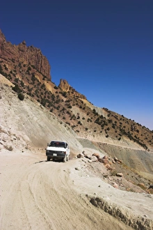 Minibus on Subzak Pass, between Herat and Maimana, Afghanistan, Asia