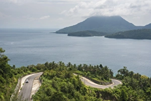 Sumatra Prints: Minivan exploring Pulau Weh Island, Aceh Province, Sumatra, Indonesia, Southeast Asia