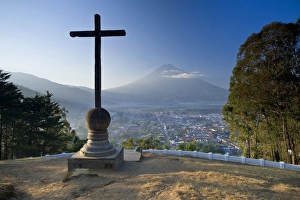 View Points Prints: Mirador de la Cruz, Antigua, Guatemala, Central America