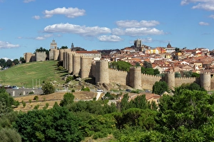 Avila Prints: Mirador de los 4 Postes, Avila, UNESCO, Castilla y Leon, Spain