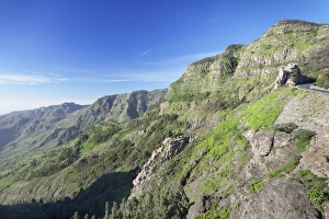 La Gomera Prints: Mirador de Roques, Degollada de Agando, La Gomera, Canary Islands, Spain, Europe