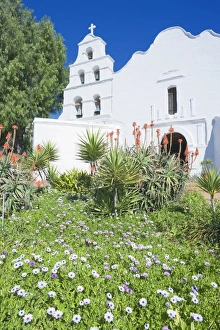 Missions Prints: Mission Basilica San Diego De Alcala, San Diego, California, United States of America