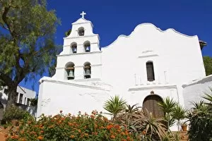Images Dated 27th January 2009: Mission Basilica San Diego de Alcala, San Diego, California, United States of America