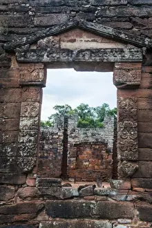 Colonialism Prints: The Mission of San Ignacio Mini, UNESCO World Heritage Site, Argentina, South America