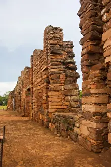 The Mission of San Ignacio Mini, UNESCO World Heritage Site, Argentina, South America