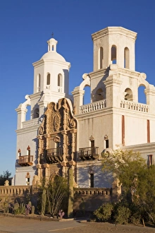 Arizona Prints: Mission San Xavier del Bac, Tucson, Arizona, United States of America, North America