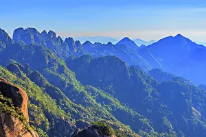Pristine Prints: Misty mountain landscapes of Huangshan showcase the unique natural beauty in Anhui Province