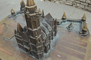 Ljubljana Prints: Model of cathedral for the blind