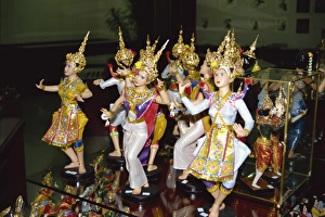 Doll Prints: Models of Thai dancers for sale