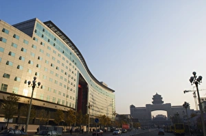 Images Dated 16th November 2007: Modern architecture around Beijing West Train Station, Beijing, China, Asia