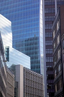 Finance Prints: Modern architecture in the City of London, London, England, United Kingdom, Europe
