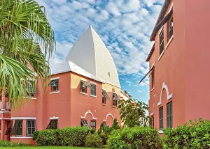 Terracotta Prints: Modern Bermuda architecture echoing the traditional Buttery buildings on the island