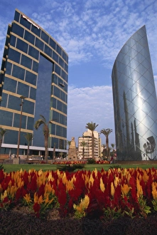 Lima Prints: Modern buildings centre of town