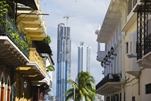 Images Dated 25th December 2010: Modern skyscrapers and historical old town, UNESCO World Heritage Site