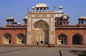 1600 Prints: The Moghul emperor Akbar the Greats Mausoleum