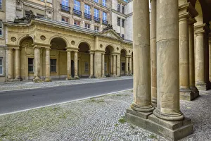 Colonnade Prints: Mohren colonnade, Unter den Linden, Berlin, Germany, Europe