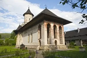 Images Dated 16th June 2009: Moldovita Monastery, UNESCO World Heritage Site, Bucovina, Romania, Europe