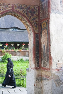 Images Dated 16th June 2009: Moldovita Monastery, UNESCO World Heritage Site, Bucovina, Romania, Europe