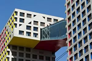 Images Dated 13th April 2010: Moma Linked Hybrid complex by architect Steven Holl, built in 2009, Dongzhimen District
