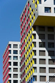 Images Dated 13th April 2010: Moma Linked Hybrid complex by architect Steven Holl, built in 2009, Dongzhimen District