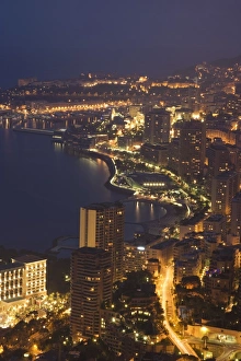 Cote Dazur Prints: Monaco, Cote d Azur, Mediterranean, Europe
