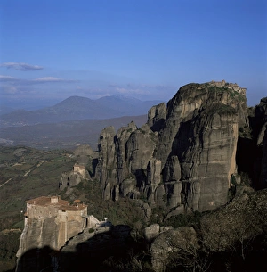 Metamorphosis Prints: The monasteries of Rousanou, St