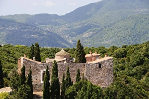 Images Dated 2nd September 2008: Monastery Agia Varvara, Skopelos, Sporades Islands, Greek Islands, Greece, Europe